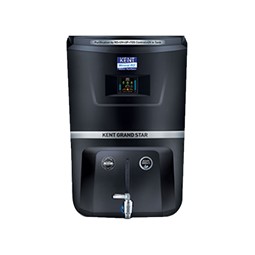 Picture of KENT Grand Star ZWW 9 Litres RO + UV + UF + TDS Control + UV in Tank Water Purifier (4 Years Free Service/ Multiple Purification Process/ 20 LPH Flow/ Zero Water Wastage/ Black)